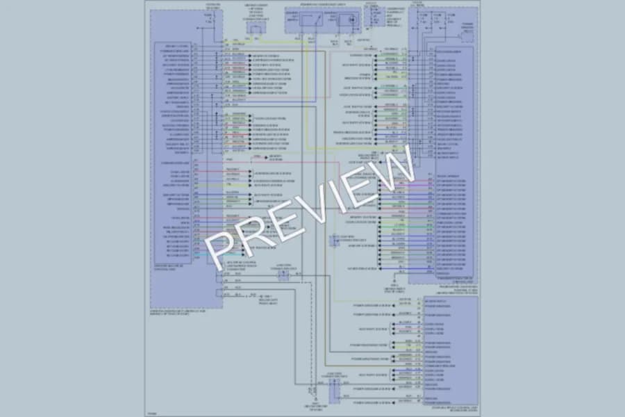 2003 Acura 32TL Body Control Modules wiring diagram preview