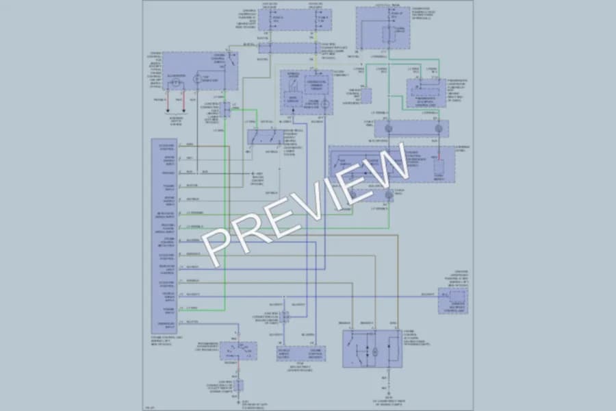 2003 Acura 32TL Cruise Control wiring diagram preview