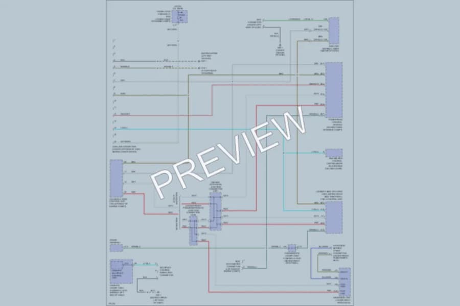 2003 Acura MDX Computer Data Lines wiring diagram preview