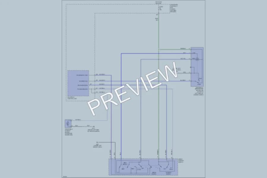 2003 Acura RSX Wiper Washer wiring diagram preview
