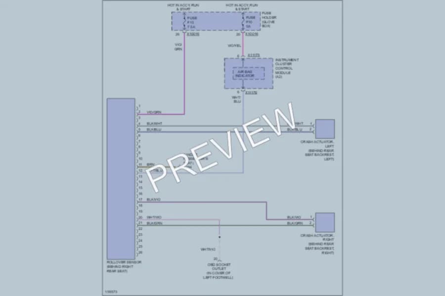2003 BMW 330Ci Active Bodyworks wiring diagram preview