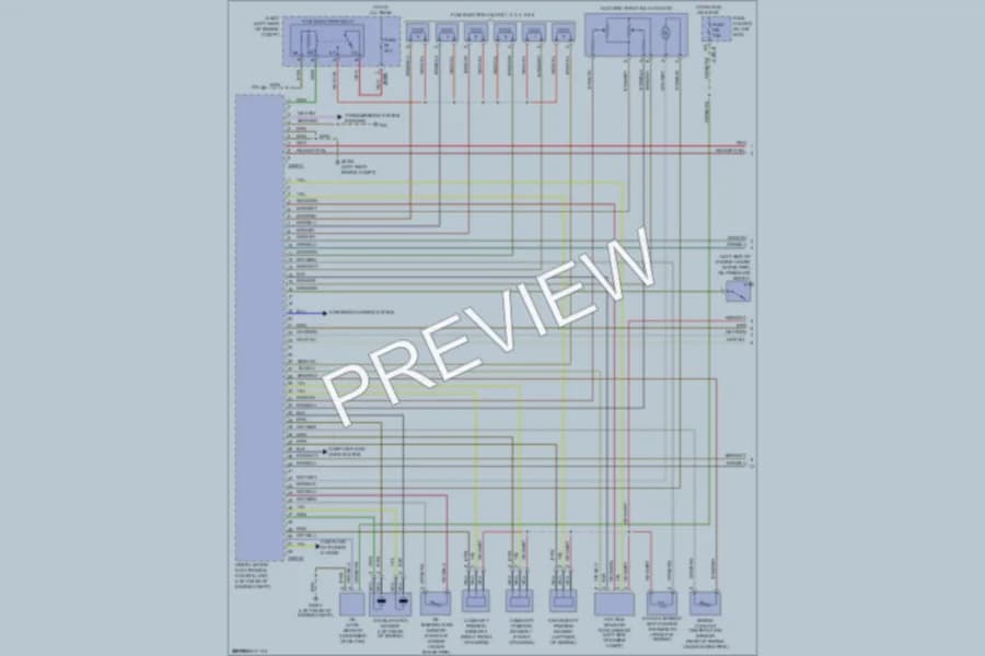 2003 BMW 330i Engine Performance wiring diagram preview