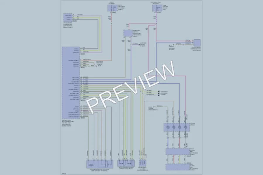 2003 BMW 330xi Cruise Control wiring diagram preview