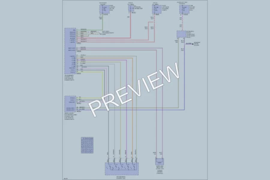 2003 BMW 330xi Shift Interlock wiring diagram preview