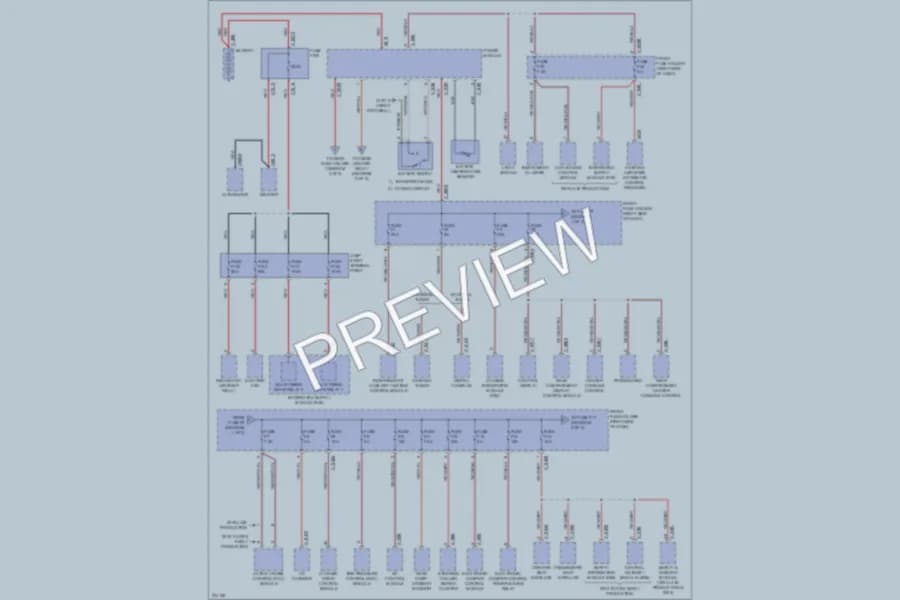 2003 BMW 745Li Power Distribution wiring diagram preview