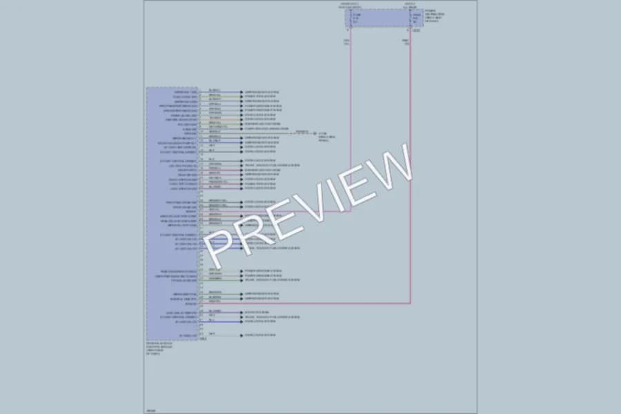 2003 BMW Z4 Body Control Modules wiring diagram preview