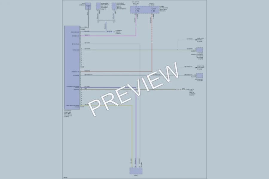 2003 BMW Z4 Navigation wiring diagram preview