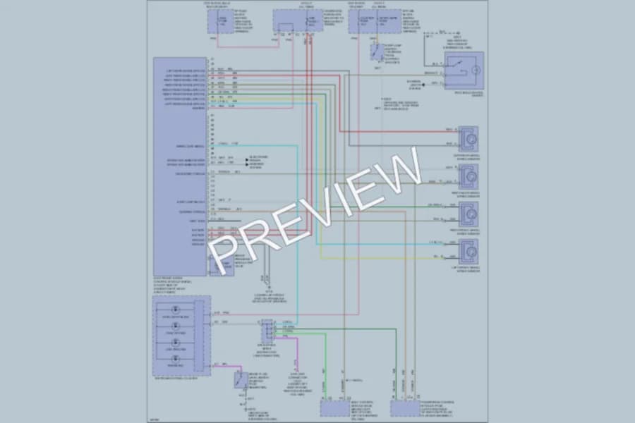 2003 Buick Century Anti Lock Brakes wiring diagram preview