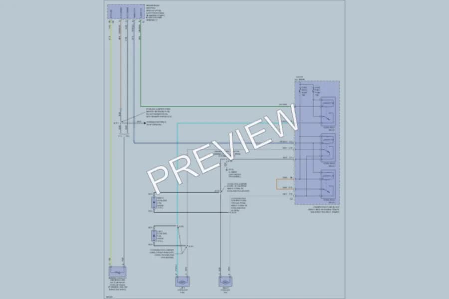 2003 Buick Century Cooling Fan wiring diagram preview