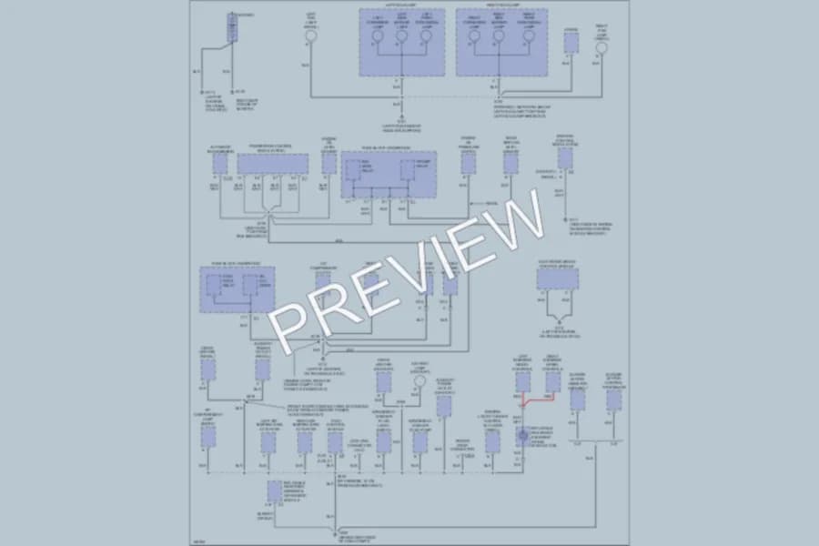 2003 Buick Century Ground Distribution wiring diagram preview