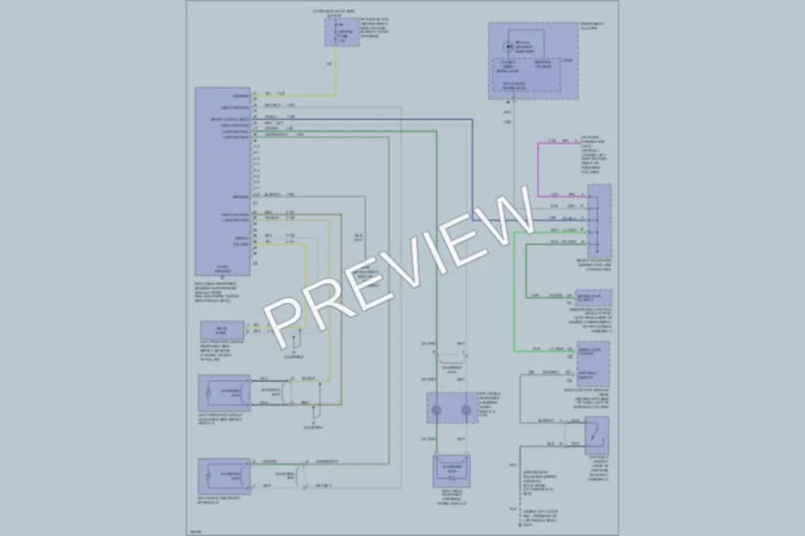 2003 Buick Century Supplemental Restraints wiring diagram preview