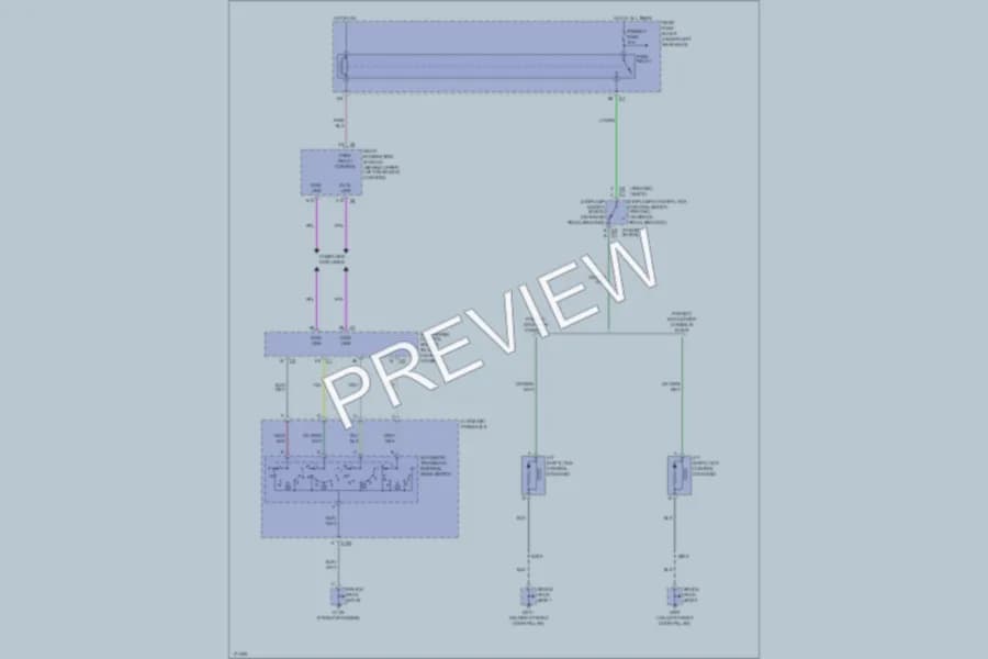 2003 Buick LeSabre Shift Interlock wiring diagram preview