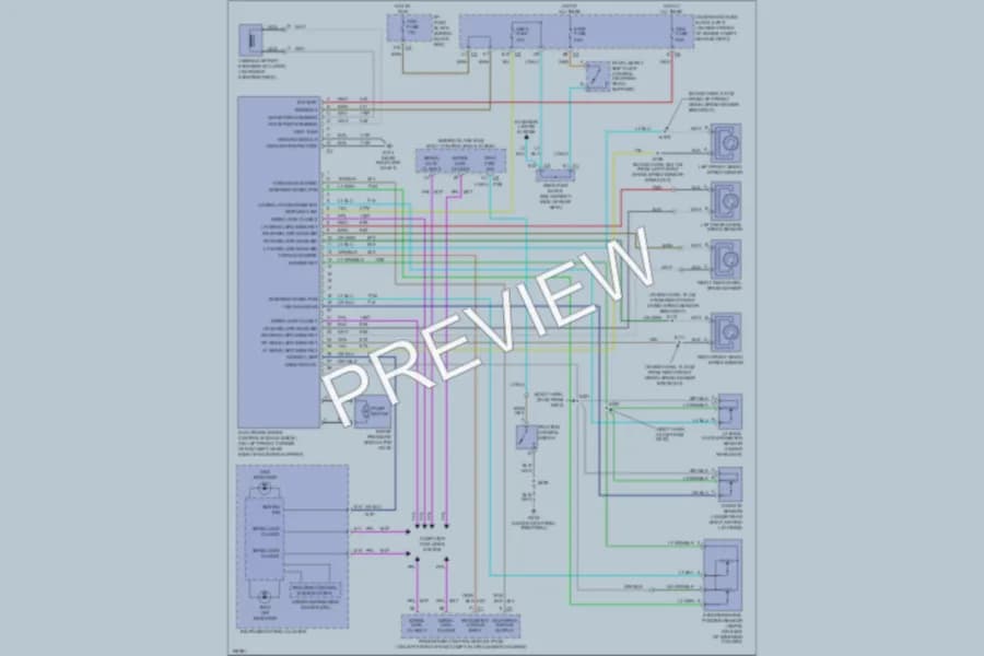 2003 Buick ParkAvenue Anti Lock Brakes wiring diagram preview