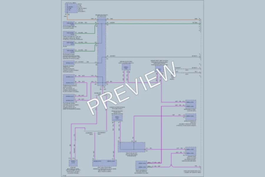 2003 Buick ParkAvenue Computer Data Lines wiring diagram preview
