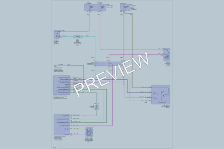 2003 Buick ParkAvenue Cruise Control wiring diagram preview
