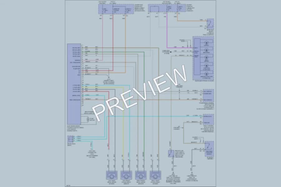 2003 Buick Rendezvous Anti Lock Brakes wiring diagram preview