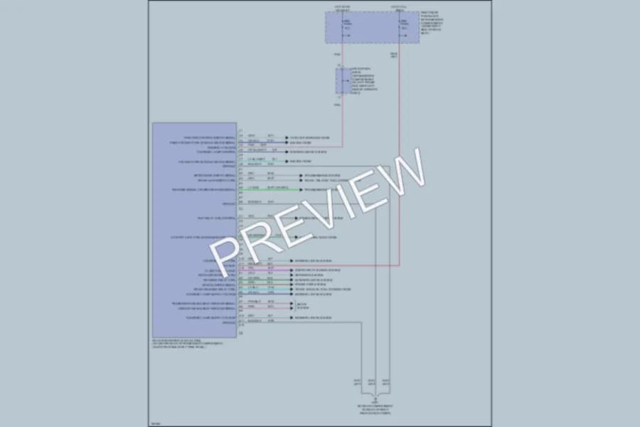 2003 Cadillac CTS Body Control Modules wiring diagram preview