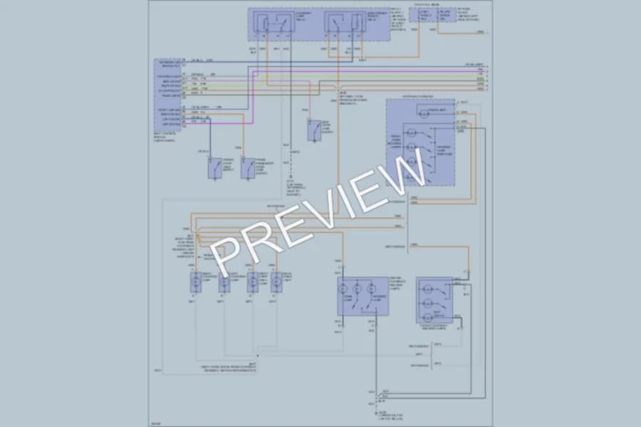 2003 Chevrolet Astro Interior Lights wiring diagram preview