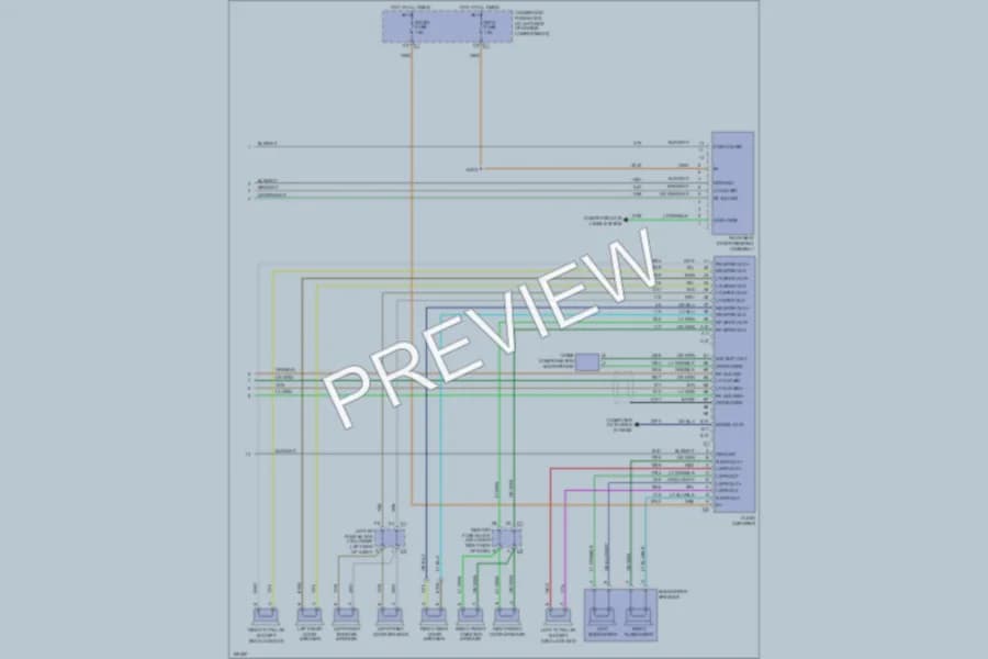 2003 Chevrolet C2500Suburban Radio wiring diagram preview