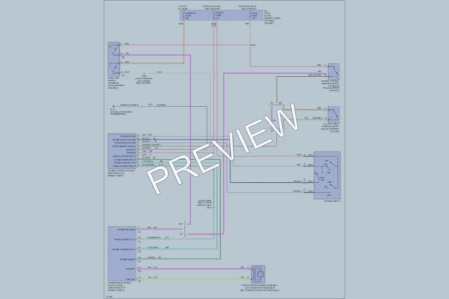 2003 Chevrolet Cavalier Cruise Control wiring diagram preview