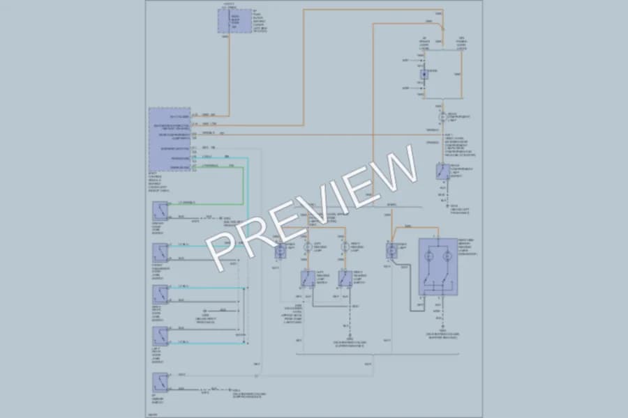 2003 Chevrolet Cavalier Interior Lights wiring diagram preview