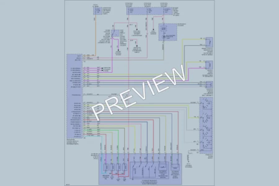 2003 Chevrolet Cavalier Transmission wiring diagram preview