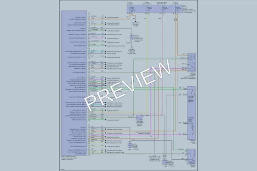 2003 Chevrolet Corvette Body Control Modules wiring diagram preview