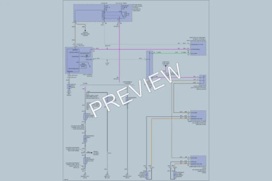 2003 Chevrolet Corvette Defoggers wiring diagram preview