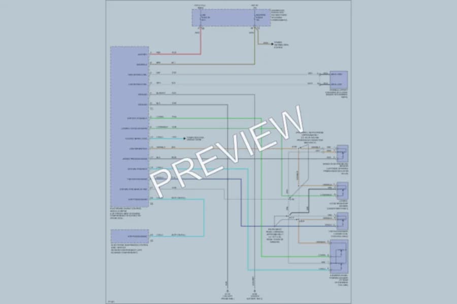 2003 Chevrolet Corvette Electronic Power Steering wiring diagram preview