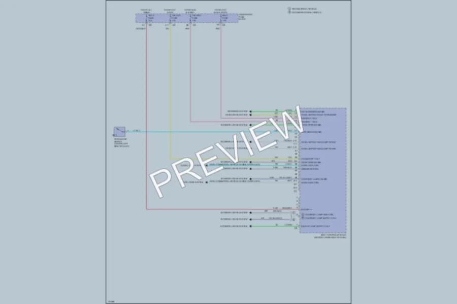 2003 Chevrolet G1500 Body Control Modules wiring diagram preview with protected circuit layout
