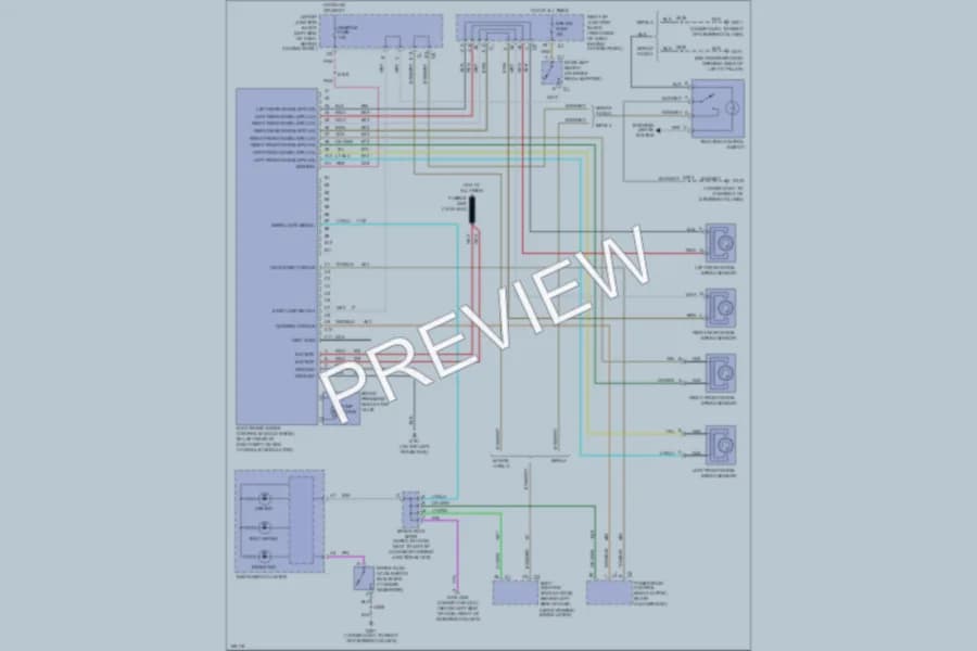 2003 Chevrolet Impala Anti Lock Brakes wiring diagram preview