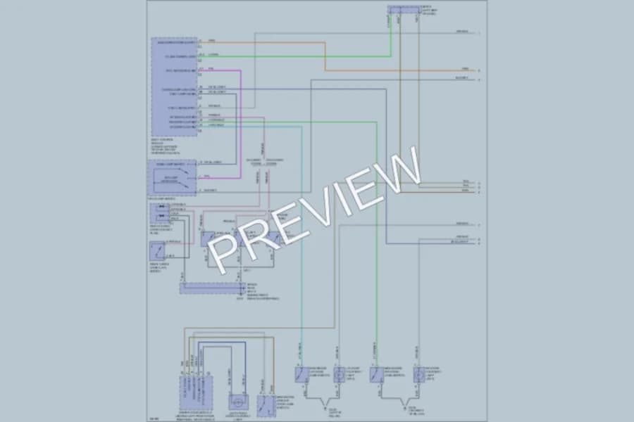 2003 Chevrolet K2500Avalanche Interior Lights wiring diagram preview