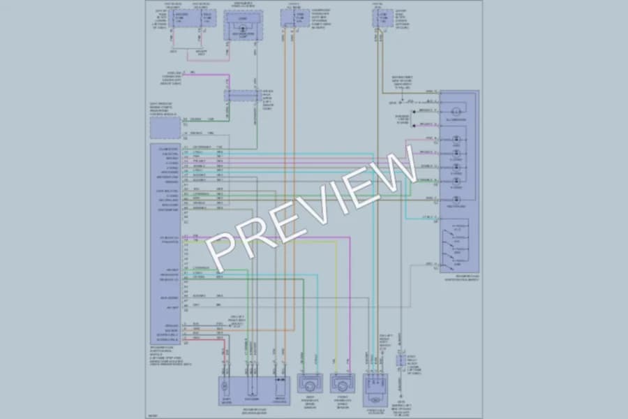 2003 Chevrolet K2500Avalanche Transmission wiring diagram preview