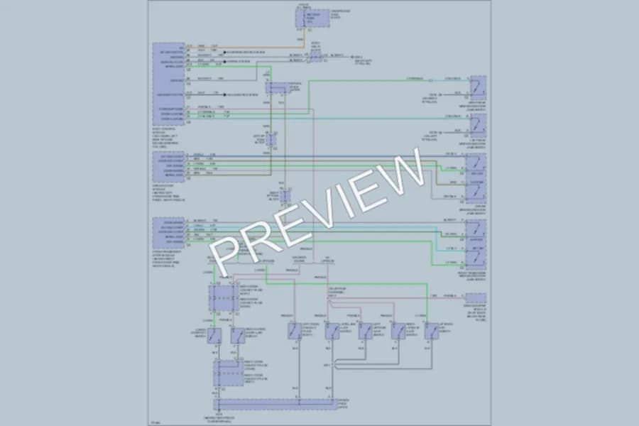 2003 Chevrolet K2500Suburban Anti Theft wiring diagram preview