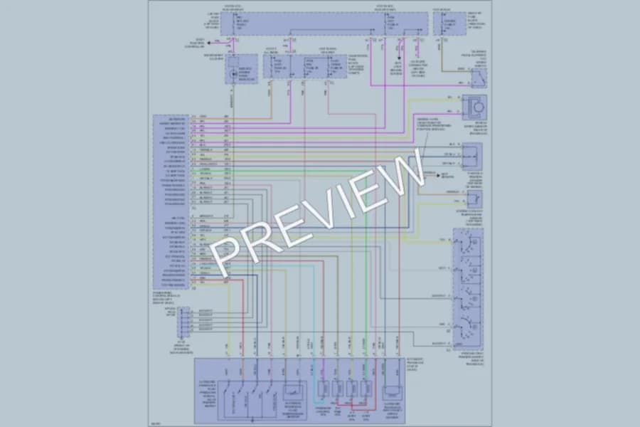 2003 Chevrolet Malibu Transmission wiring diagram preview