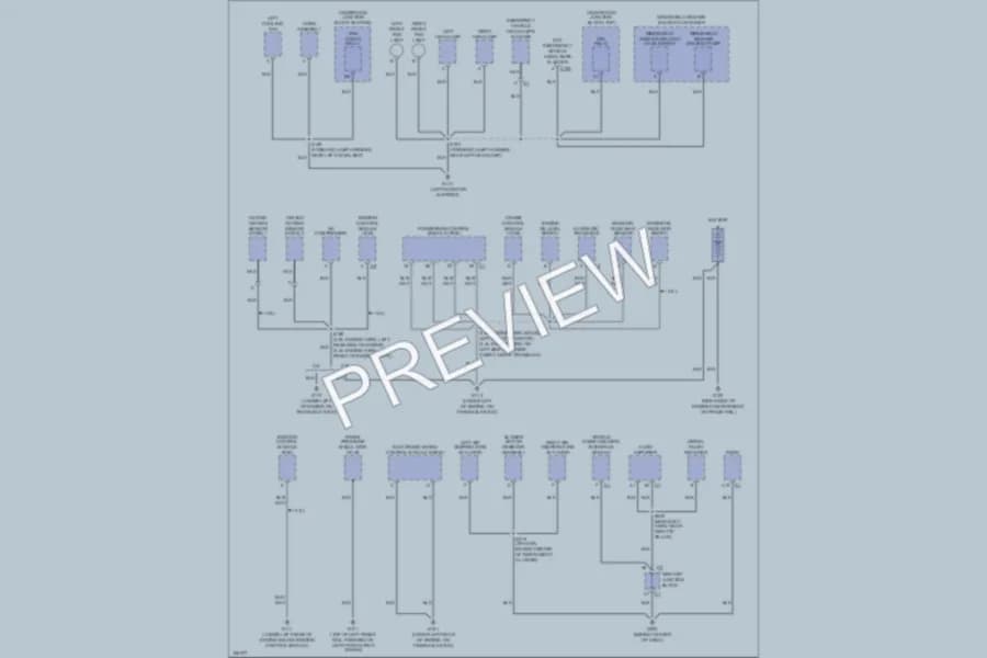 2003 Chevrolet MonteCarlo Ground Distribution wiring diagram preview