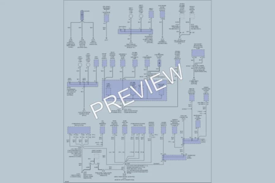 2003 Chevrolet S10 Ground Distribution wiring diagram preview