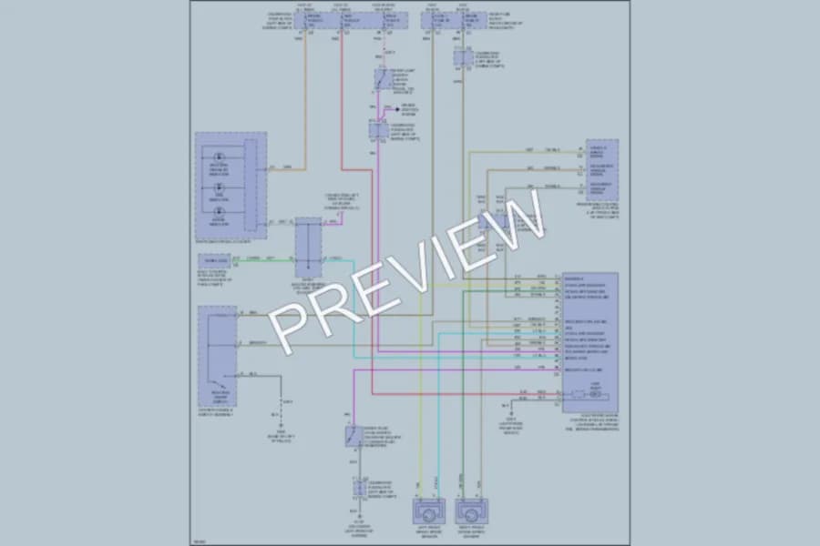 2003 Chevrolet SSR Anti Lock Brakes wiring diagram preview