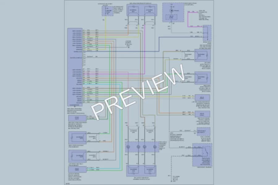 2003 Chevrolet Venture Supplemental Restraints wiring diagram preview