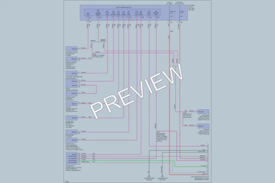 2003 Chrysler 300M Computer Data Lines wiring diagram preview