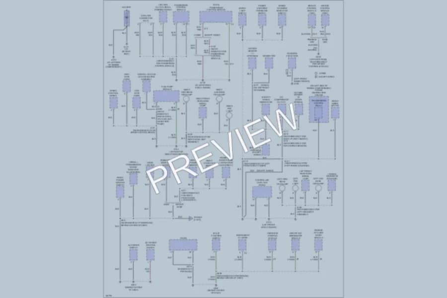 2003 Chrysler PTCruiser Ground Distribution wiring diagram preview