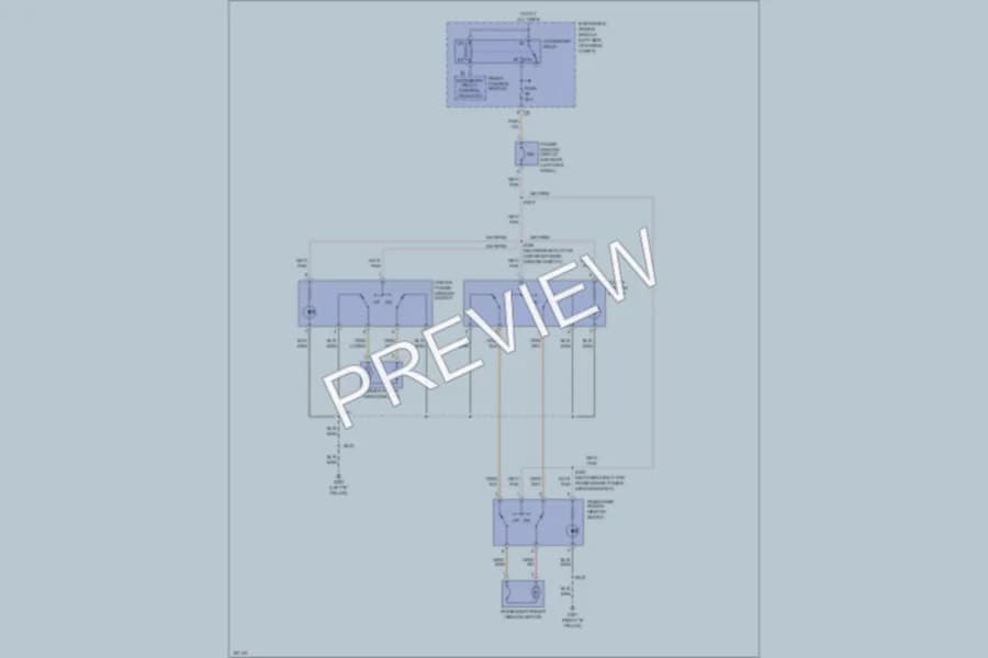 2003 Chrysler TownCountry Power Windows wiring diagram preview