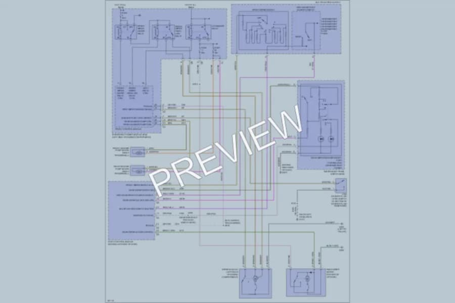 2003 Chrysler TownCountry Wiper Washer wiring diagram preview