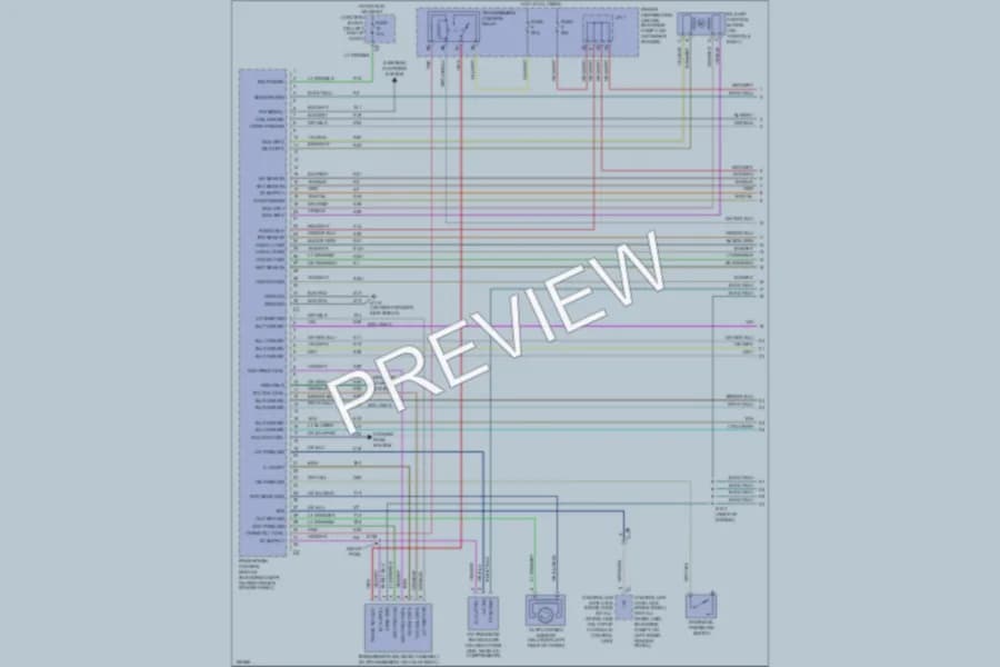 2003 Dodge Dakota Engine Performance wiring diagram preview