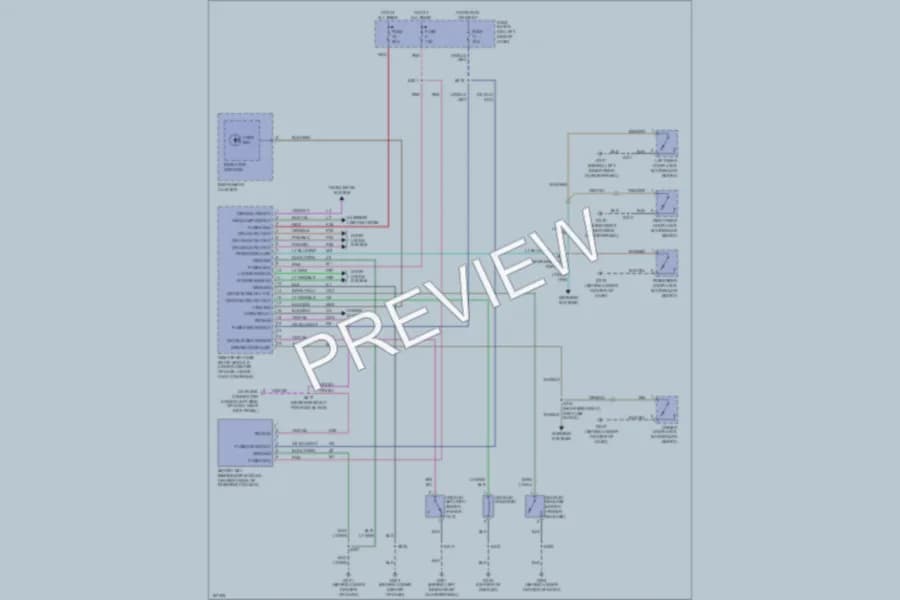 2003 Dodge Neon Anti Theft wiring diagram preview