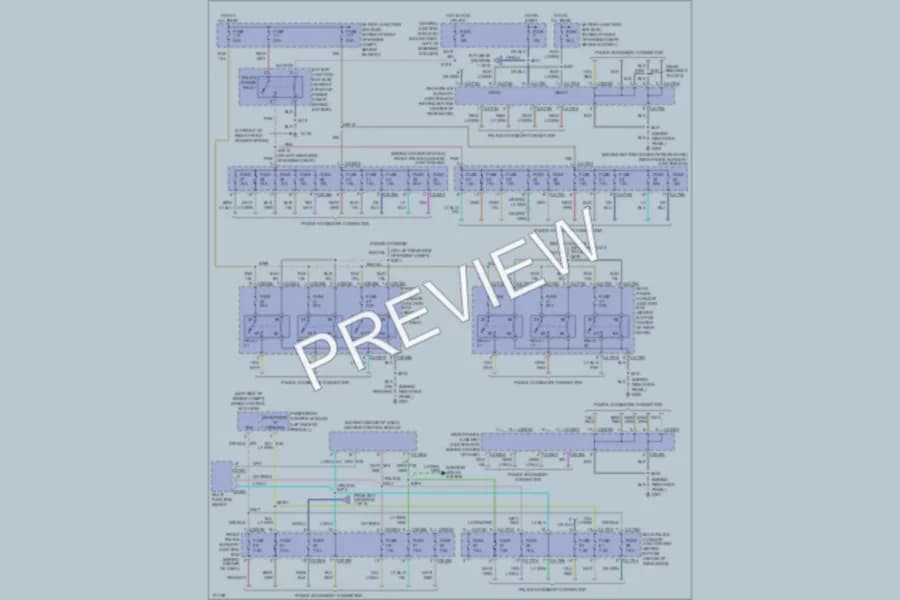 2003 Ford CrownVictoria Exterior Lights wiring diagram preview