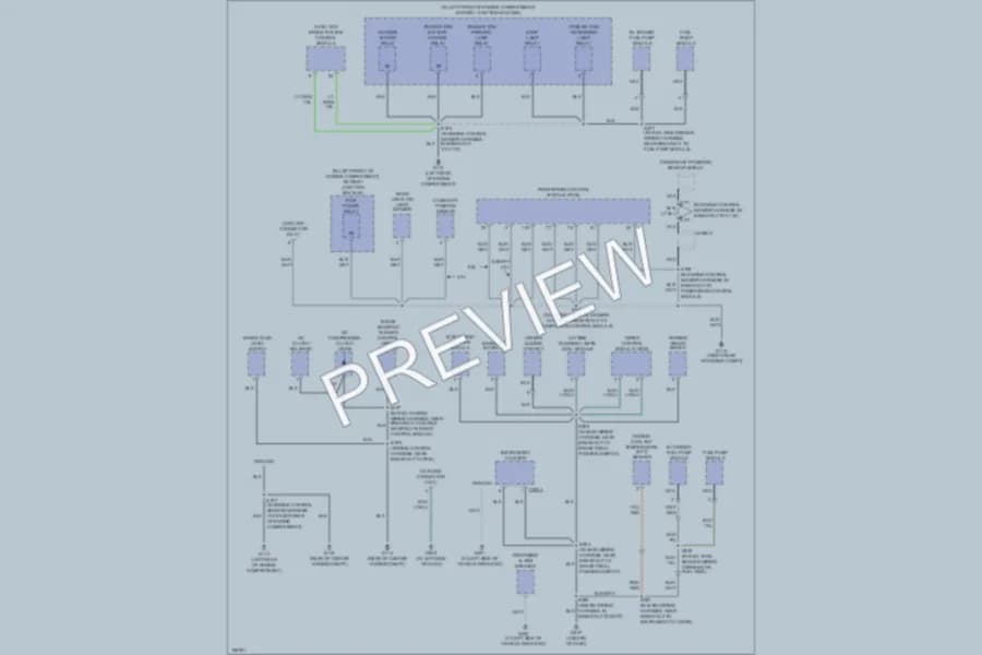 2003 Ford E450Econoline Ground Distribution wiring diagram preview