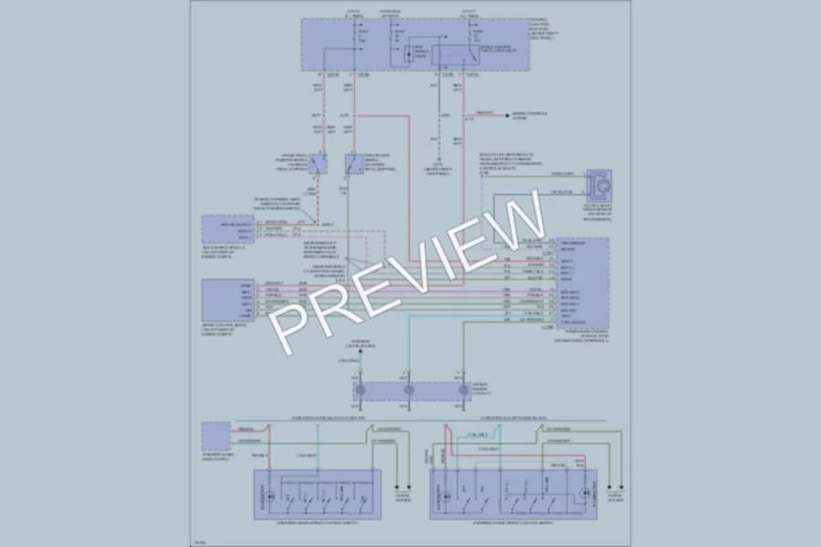 2003 Ford Expedition Cruise Control wiring diagram preview