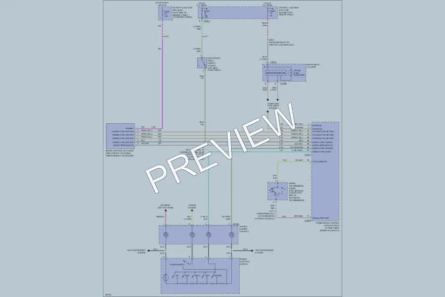 2003 Ford Explorer Cruise Control wiring diagram preview