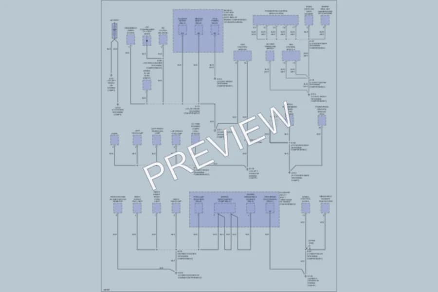2003 Ford ExplorerSport Ground Distribution wiring diagram preview